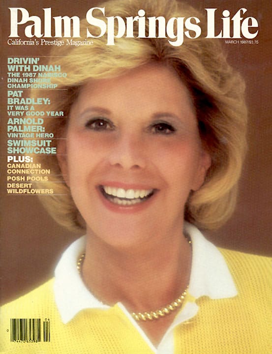 Palm Springs Life - March 1987 - Cover Poster