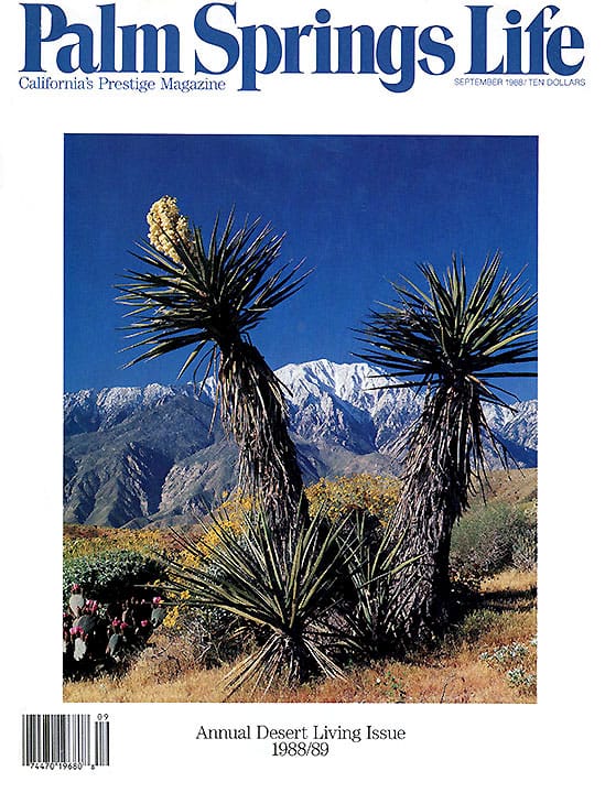 Palm Springs Life - September 1988 - Cover Poster