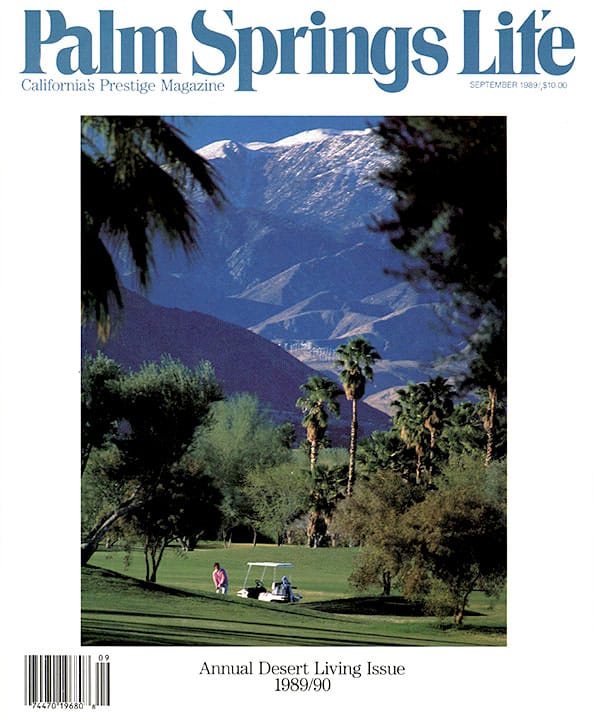 Palm Springs Life - September 1989 - Cover Poster