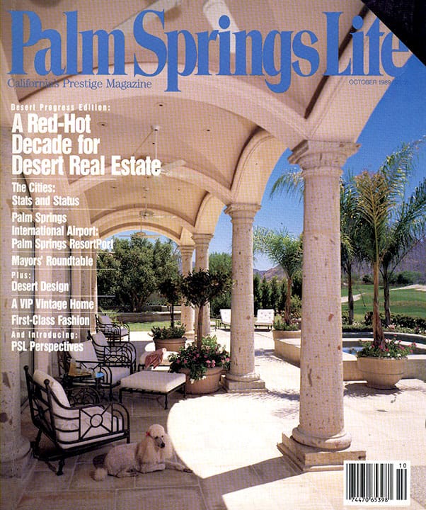 Palm Springs Life - October 1989 - Cover Poster
