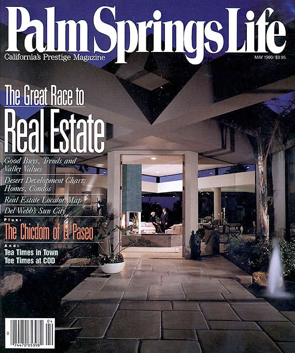 Palm Springs Life - May 1990 - Cover Poster
