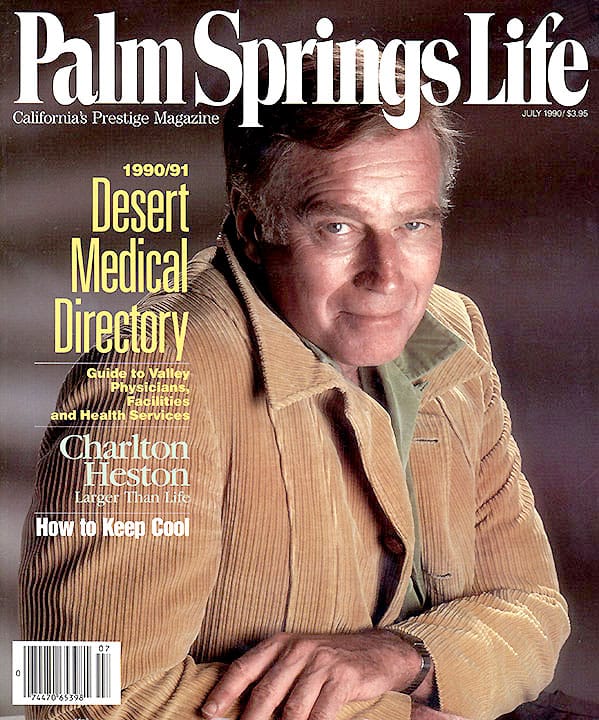 Palm Springs Life - July 1990 - Cover Poster