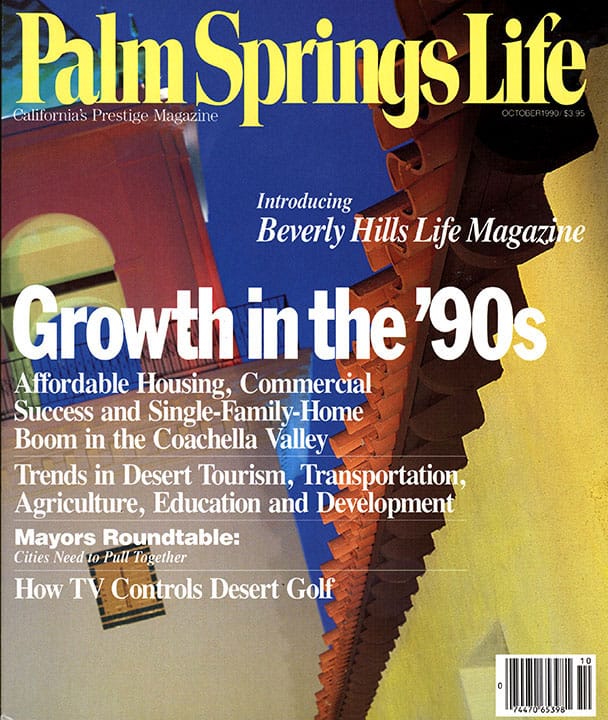 Palm Springs Life - October 1990 - Cover Poster