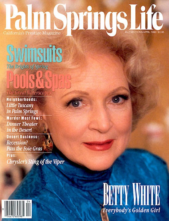 Palm Springs Life - April 1992 - Cover Poster