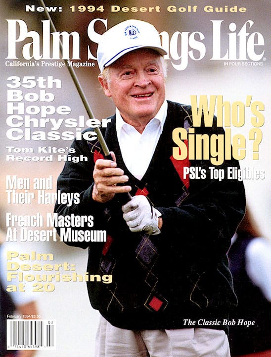 Palm Springs Life - February 1994 - Cover Poster
