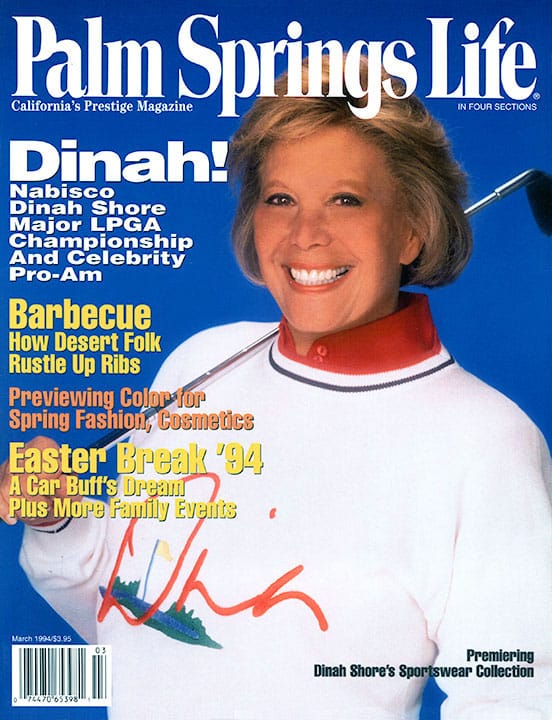 Palm Springs Life - March 1994 - Cover Poster
