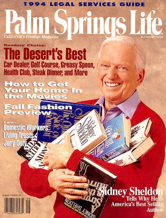 Palm Springs Life - August 1994 - Cover Poster