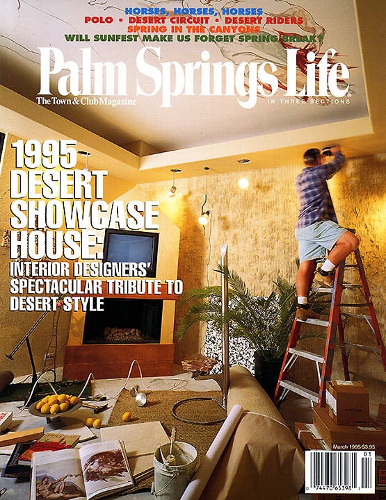 Palm Springs Life - March 1995 - Cover Poster