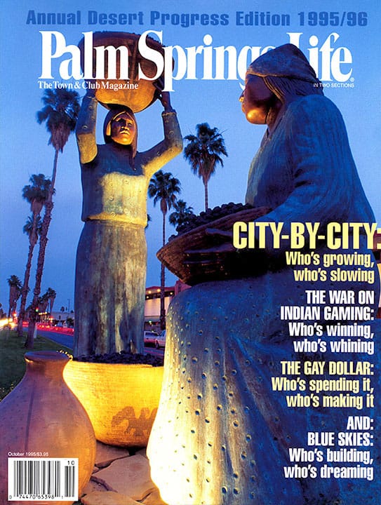 Palm Springs Life - October 1995 - Cover Poster
