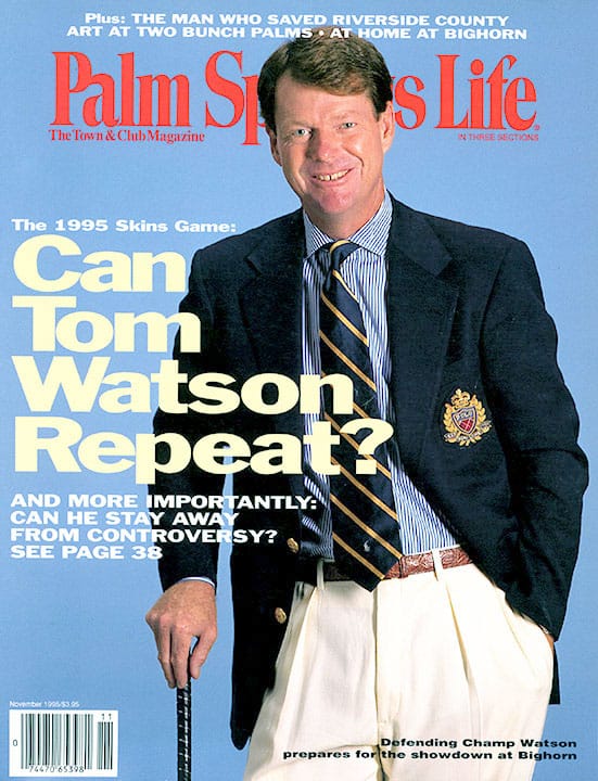 Palm Springs Life - November 1995 - Cover Poster