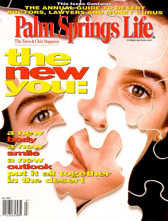 Palm Springs Life - July 1996 - Cover Poster