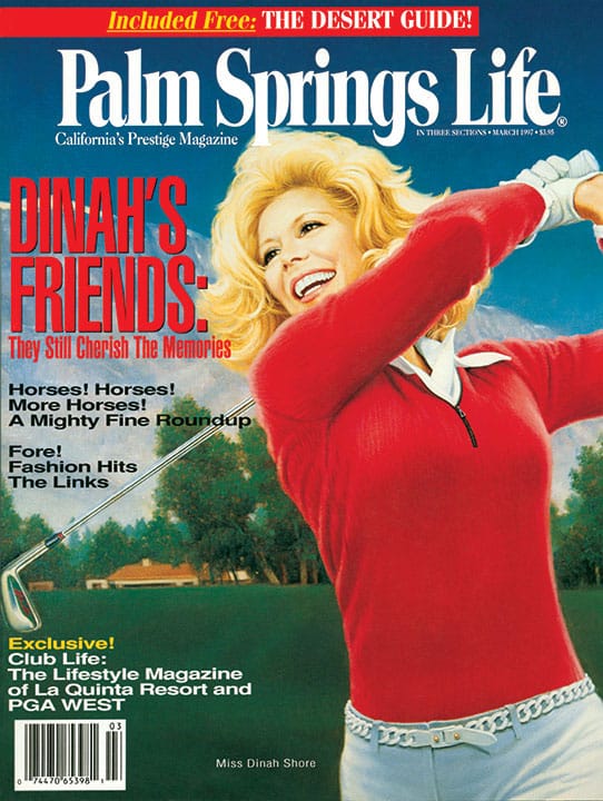 Palm Springs Life - March 1997 - Cover Poster