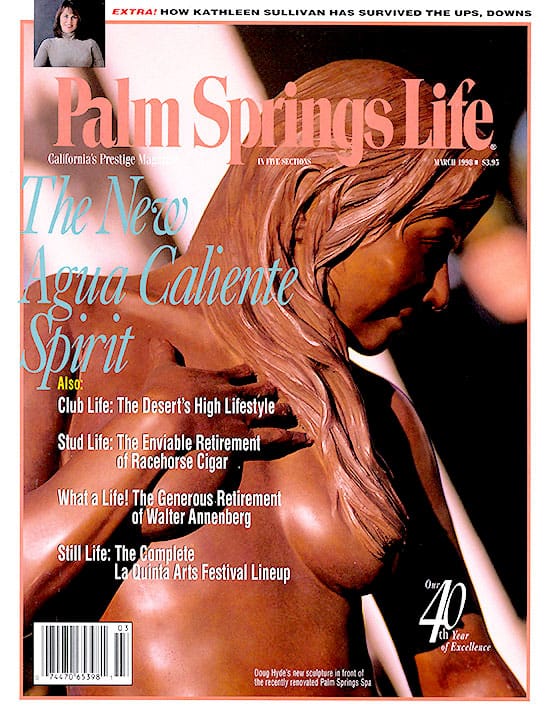 Palm Springs Life - March 1998 - Cover Poster