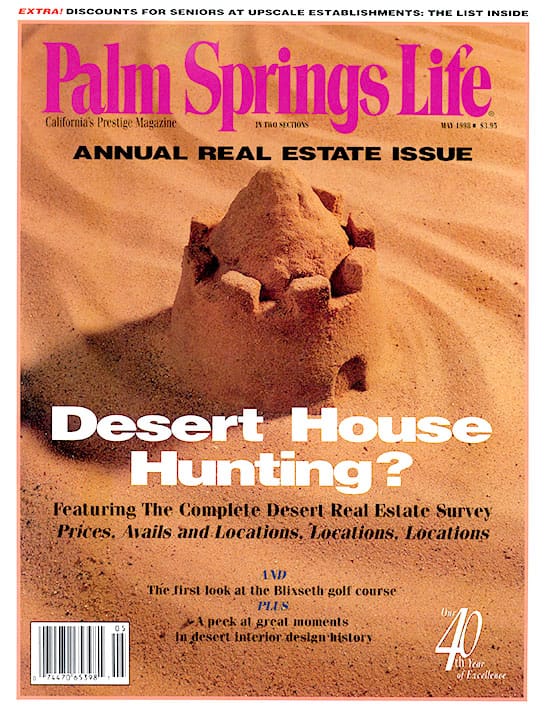 Palm Springs Life - May 1998 - Cover Poster