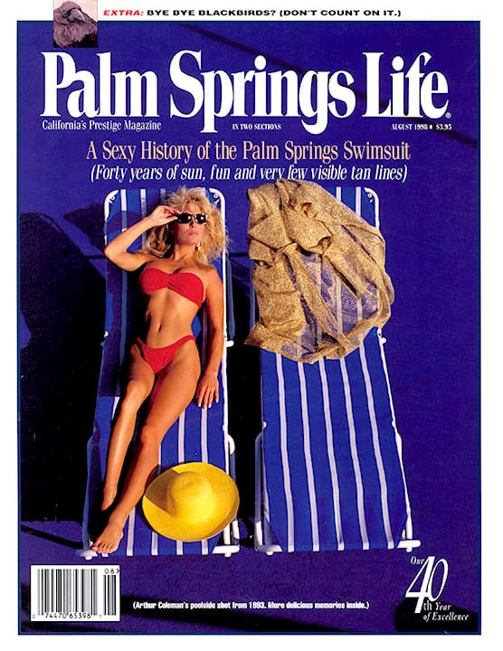 Palm Springs Life - August 1998 - Cover Poster