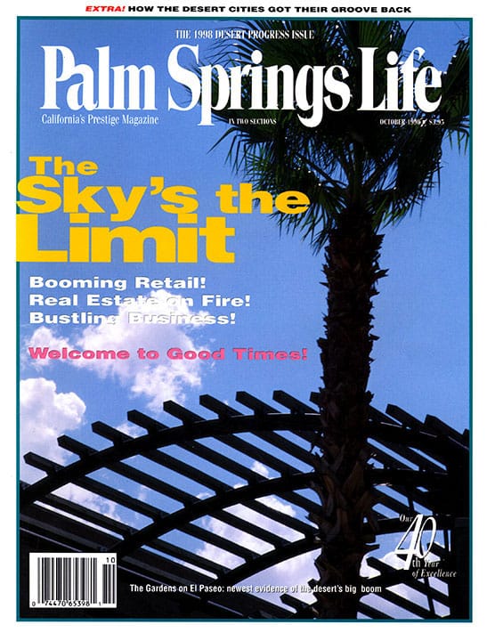 Palm Springs Life - October 1998 - Cover Poster