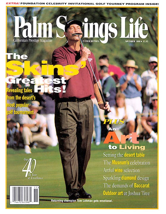 Palm Springs Life - November 1998 - Cover Poster