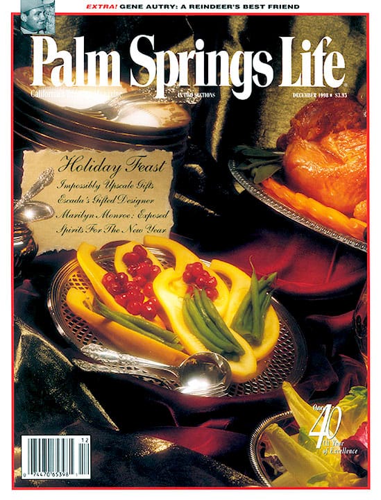 Palm Springs Life - December 1998 - Cover Poster