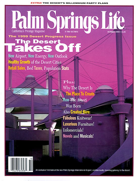 Palm Springs Life - October 1999 - Cover Poster