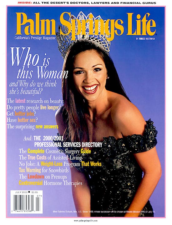 Palm Springs Life - July 2000 - Cover Poster