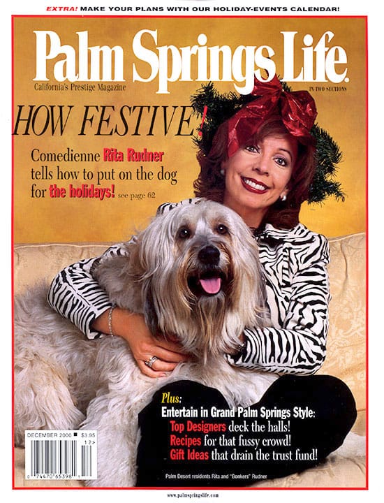 Palm Springs Life - December 2000 - Cover Poster