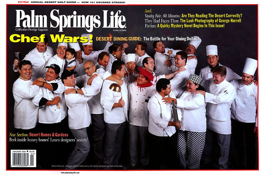 Palm Springs Life - January 2001 - Cover Poster