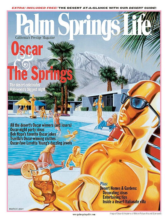 Palm Springs Life - March 2001 - Cover Poster