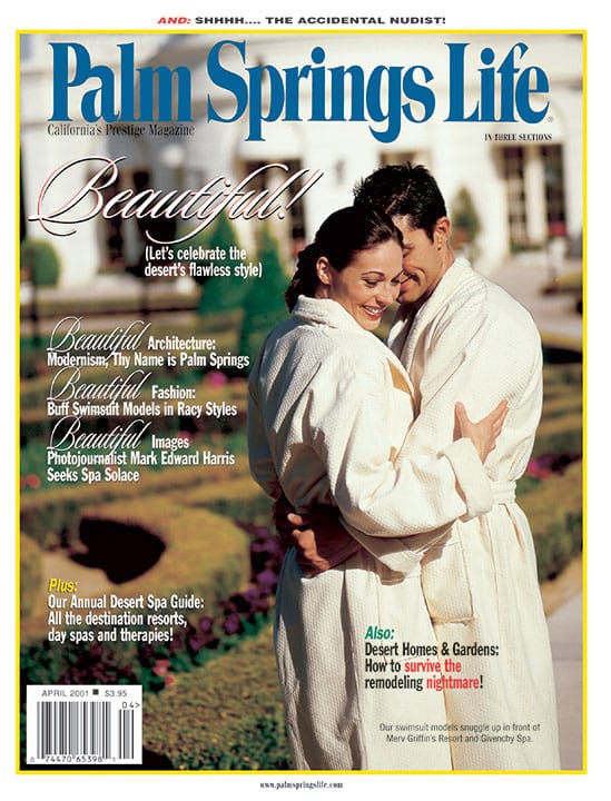 Palm Springs Life - April 2001 - Cover Poster