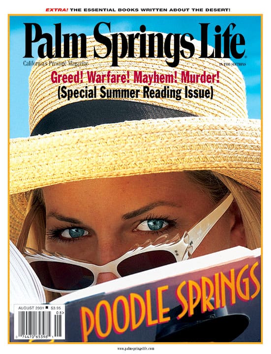 Palm Springs Life - August 2001 - Cover Poster