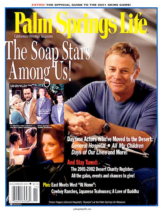 Palm Springs Life - November 2001 - Cover Poster