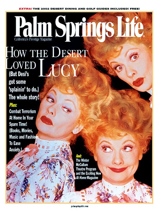 Palm Springs Life - January 2002 - Cover Poster