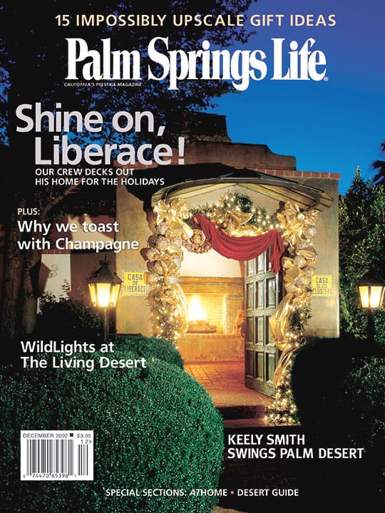 Palm Springs Life - December 2002 - Cover Poster