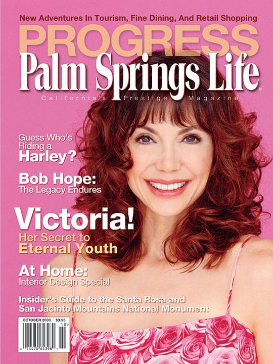 Palm Springs Life - October 2003 - Cover Poster