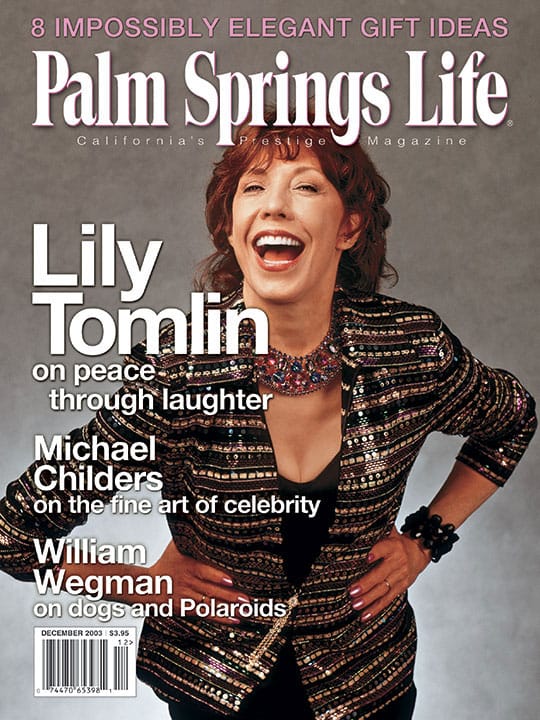Palm Springs Life - December 2003 - Cover Poster