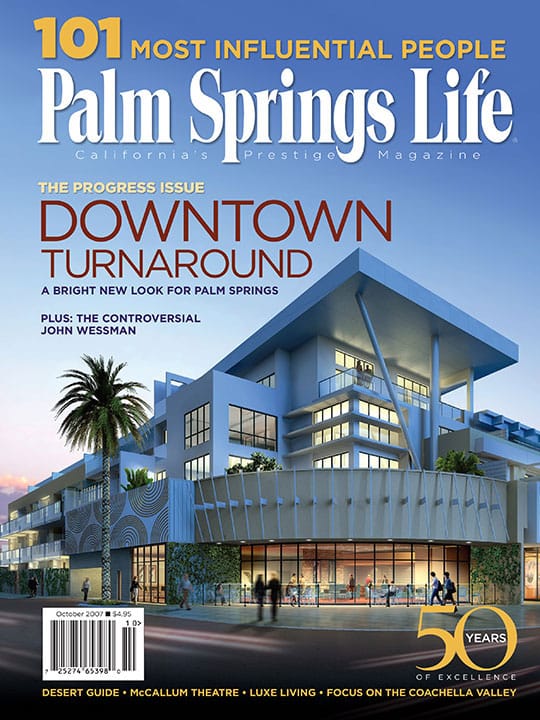 Palm Springs Life - October 2007 - Cover Poster