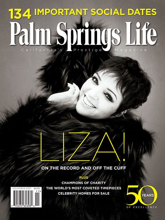Palm Springs Life - November 2007 - Cover Poster
