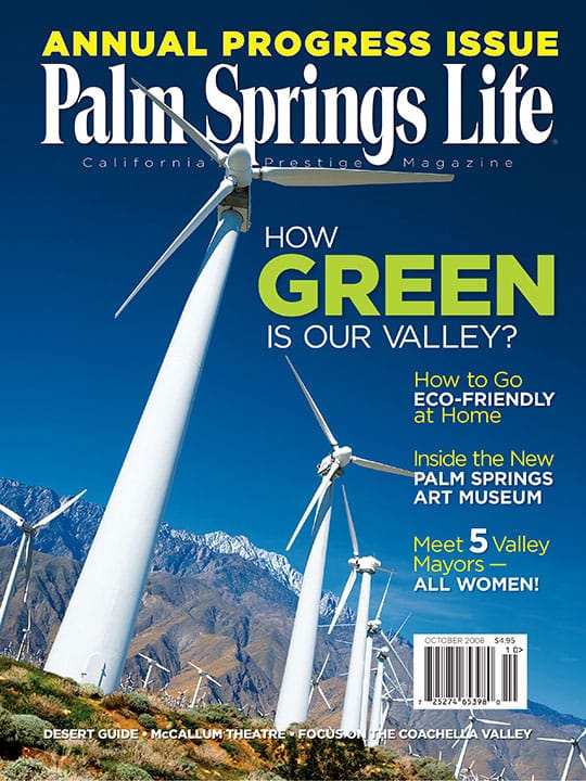 Palm Springs Life - October 2008 - Cover Poster