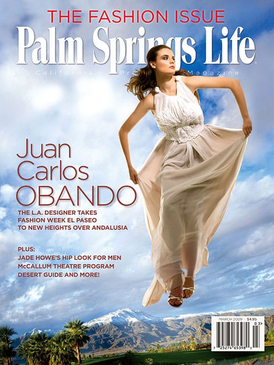 Palm Springs Life Magazine March 2009