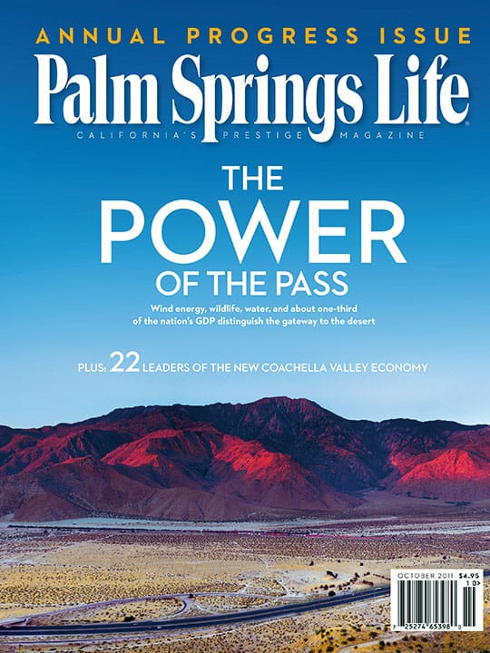 Palm Springs Life - October 2011 - Cover Poster