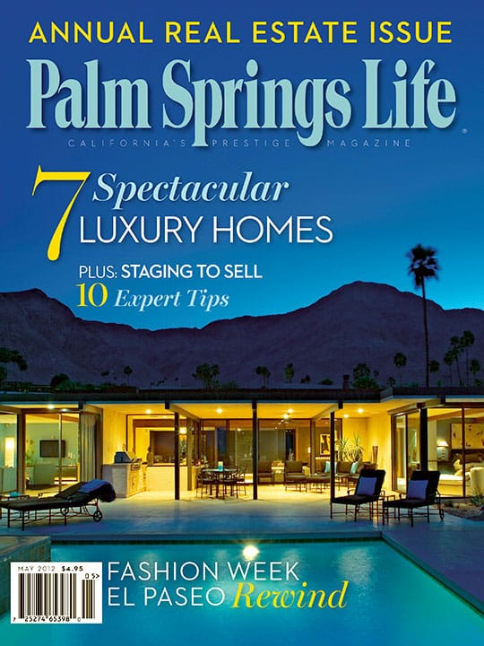 Palm Springs Life - May 2012 - Cover Poster