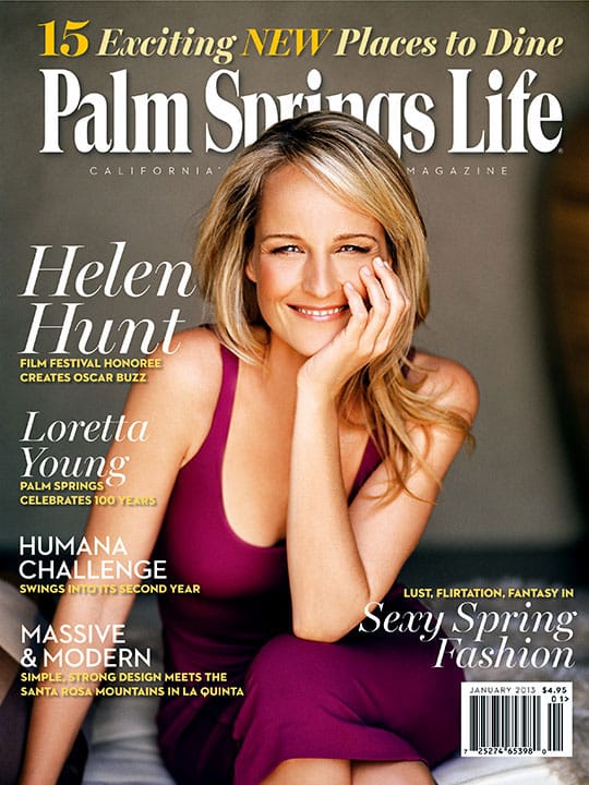 Palm Springs Life - January 2013 - Cover Poster