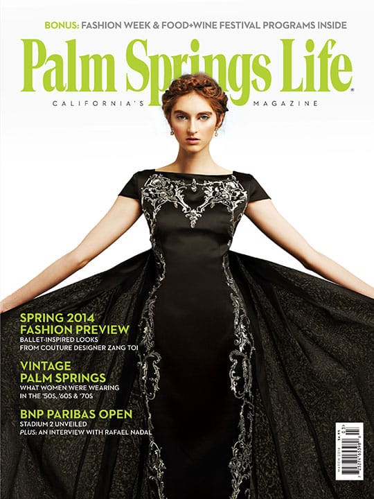 Palm Springs Life - March 2014 - Cover Poster