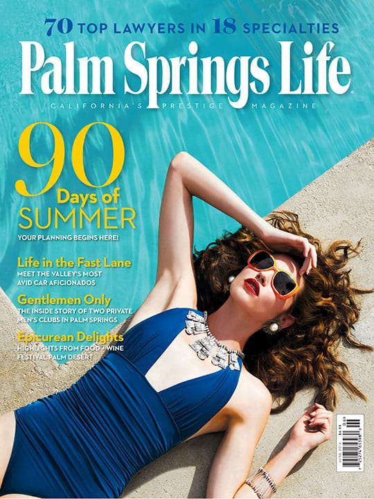 Palm Springs Life - June 2014 - Cover Poster