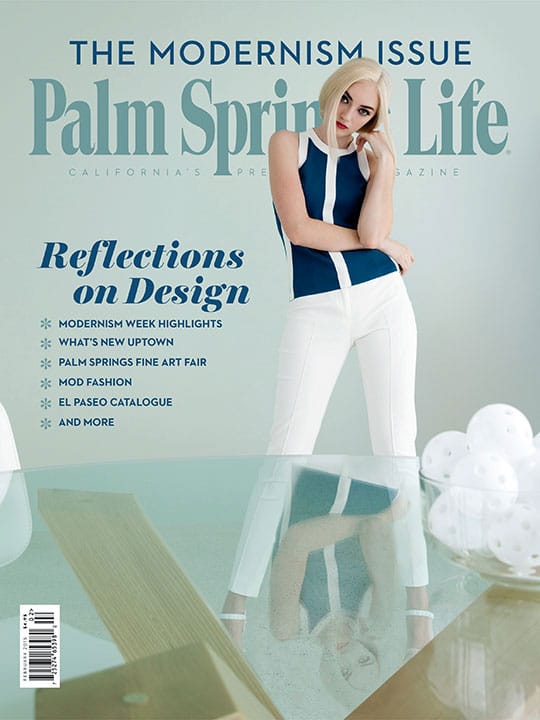 Palm Springs Life - February 2015 - Cover Poster