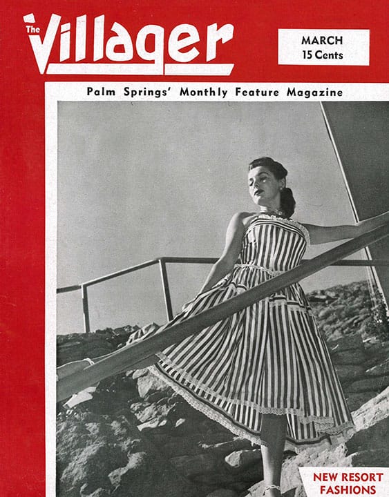 Palm Springs Villager - March 1946 - Cover Poster