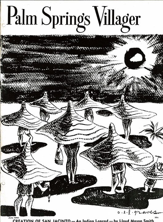 Palm Springs Villager - June 1951 - Cover Poster