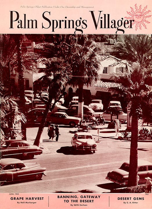 Palm Springs Villager - June 1953 - Cover Poster