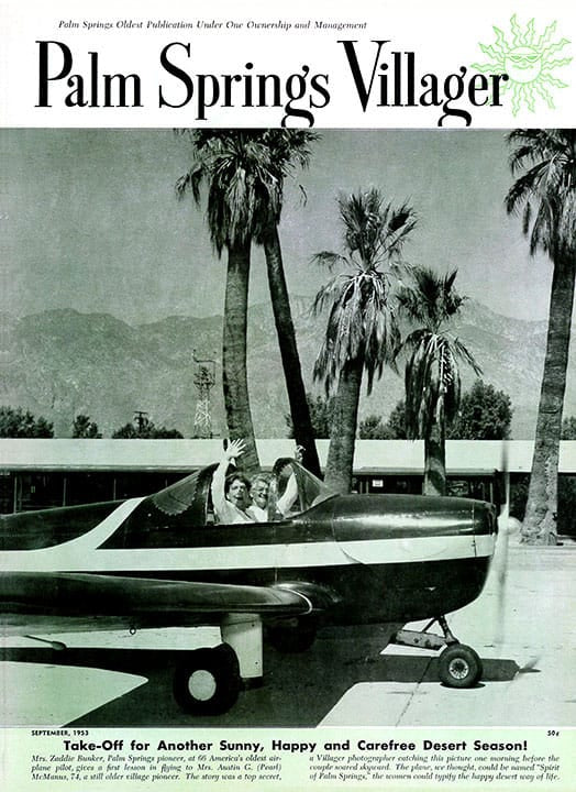 Palm Springs Villager - September 1953 - Cover Poster