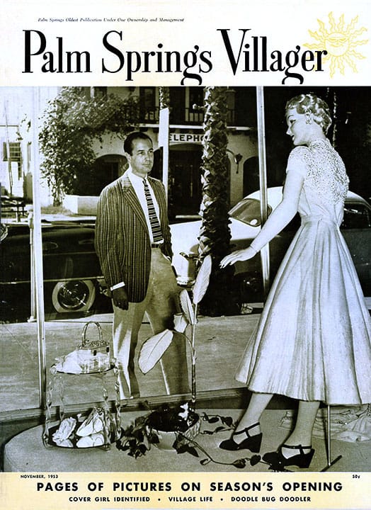 Palm Springs Villager - November 1953 - Cover Poster