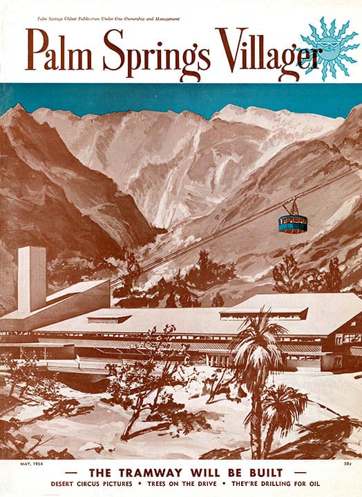 Palm Springs Villager - May 1954 - Cover Poster